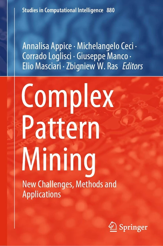 Springer Complex Pattern Mining: New Challenges and Methods 880