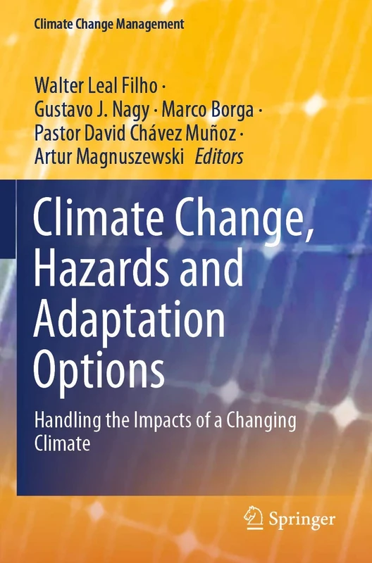 Springer Climate Change, Hazards and Adaptation Options Book