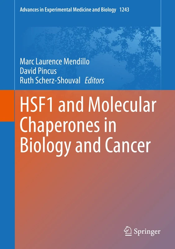 HSF1 and Molecular Chaperones in Biology and Cancer: 1243 (Advances in Experimental Medicine and Biology, 1243)