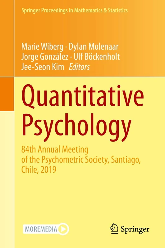 Quantitative Psychology: 84th Annual Meeting of the Psychometric Society, Santiago, Chile, 2019: 322 (Springer Proceedings in Mathematics & Statistics, 322)