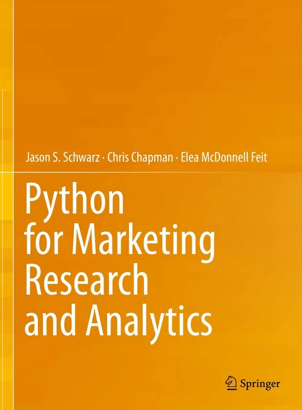 Python for Marketing Research and Analytics
