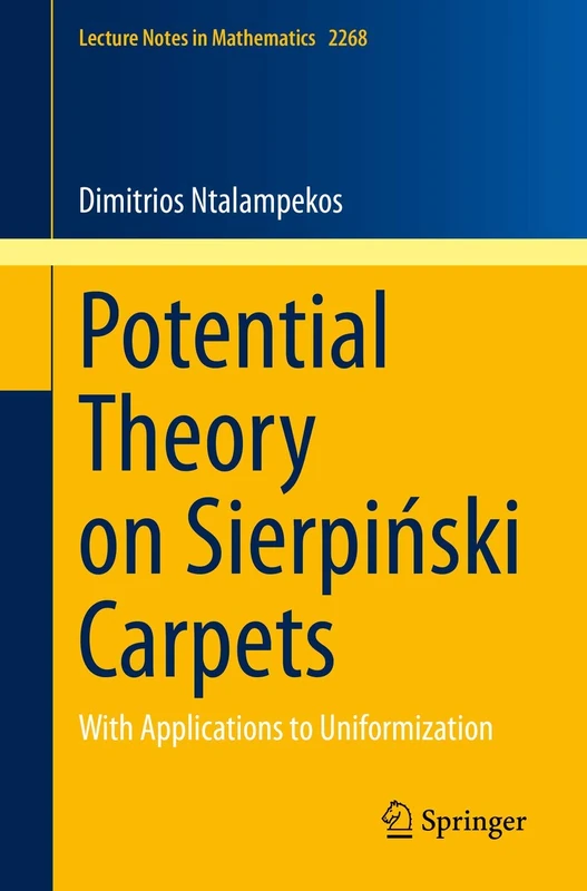 Potential Theory on Sierpiński Carpets: With Applications to Uniformization: 2268 (Lecture Notes in Mathematics, 2268) - Image 1