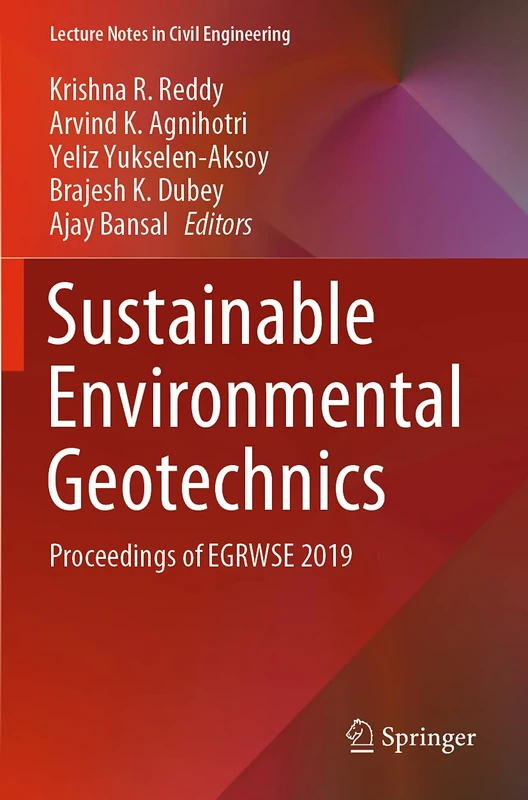 Sustainable Environmental Geotechnics: Proceedings of EGRWSE 2019: 89 (Lecture Notes in Civil Engineering, 89)