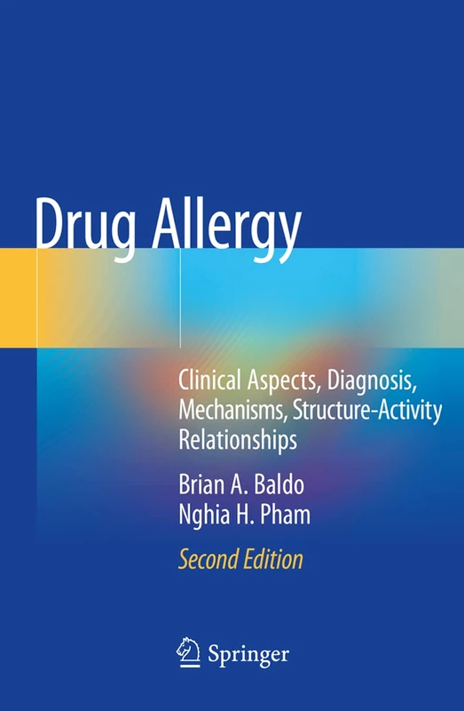 Springer Drug Allergy: Clinical Aspects and Diagnosis Book