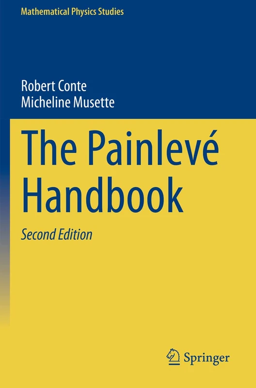 The Painlevé Handbook (Mathematical Physics Studies) - Image 1