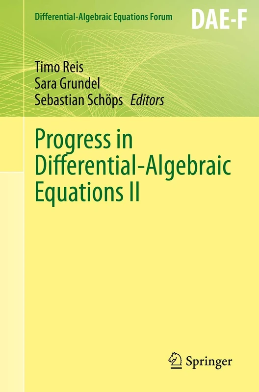 Progress in Differential-Algebraic Equations II: 2
