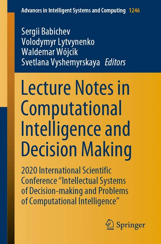 Springer Lecture Notes in Computational Intelligence 2020