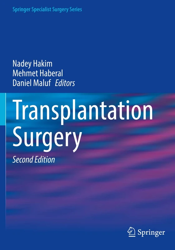 Springer Transplantation Surgery - Specialist Surgery Series