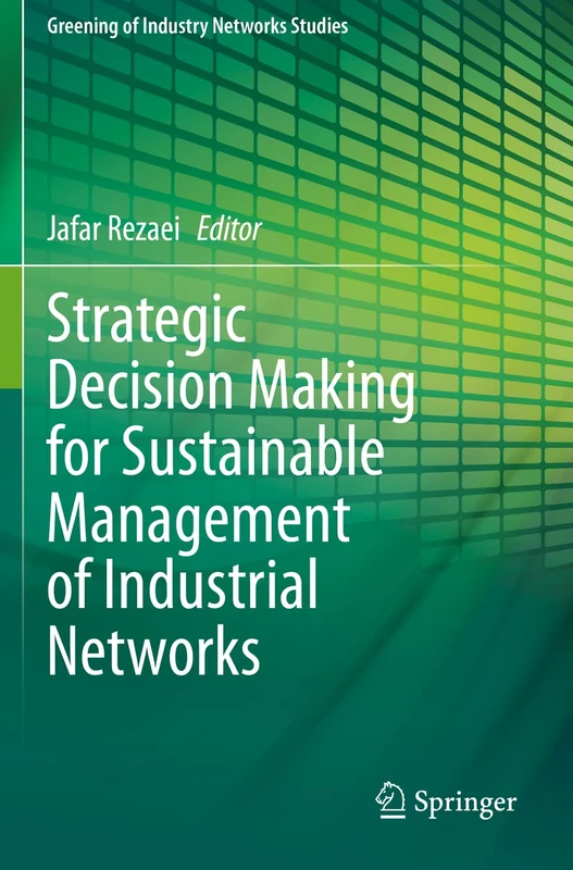 Strategic Decision Making for Sustainable Management of Industrial Networks: 8 (Greening of Industry Networks Studies, 8)