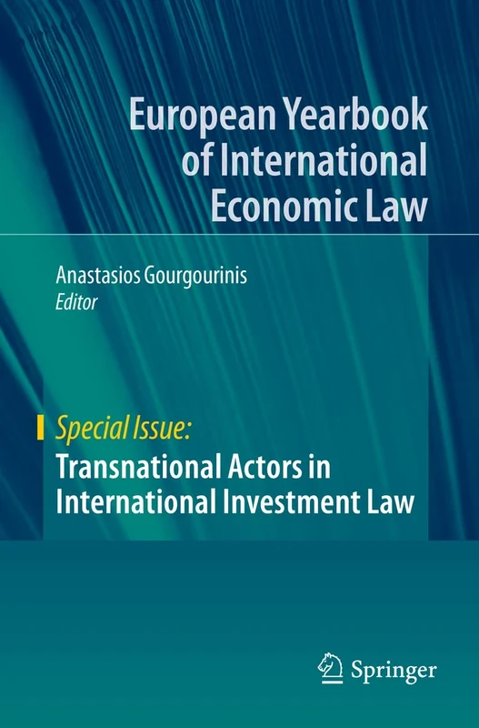 Transnational Actors in International Investment Law (European Yearbook of International Economic Law) - Image 1