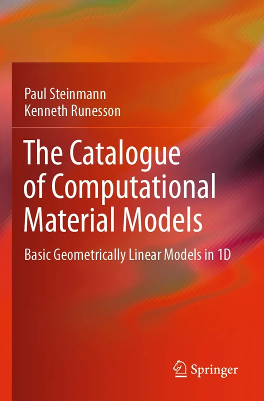 The Catalogue of Computational Material Models: Basic Geometrically Linear Models in 1D