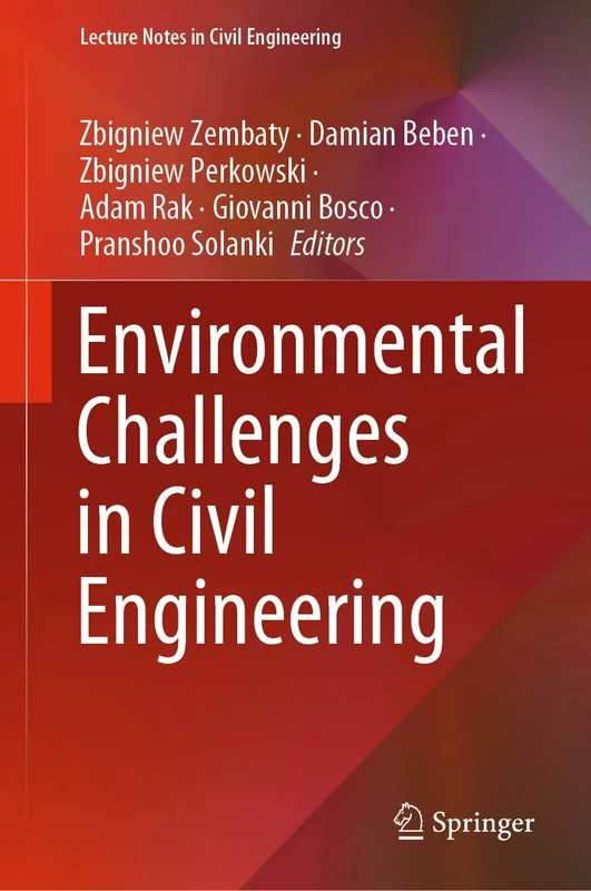 Springer Environmental Challenges in Civil Engineering 122