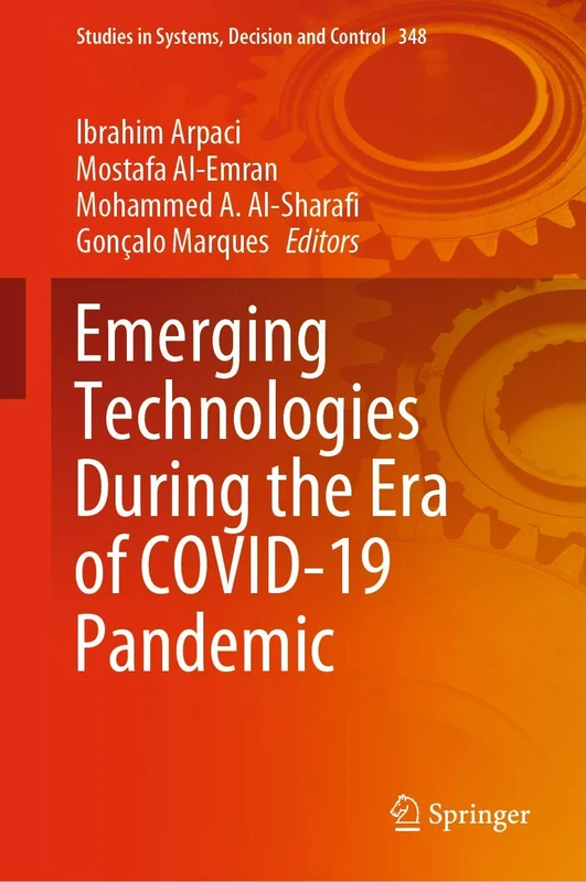 Springer Emerging Technologies During COVID-19 Pandemic Book