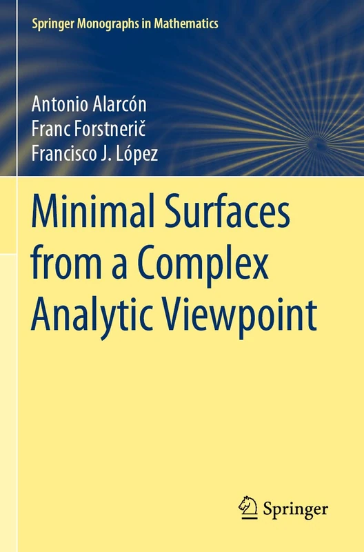Minimal Surfaces from a Complex Analytic Viewpoint (Springer Monographs in Mathematics)