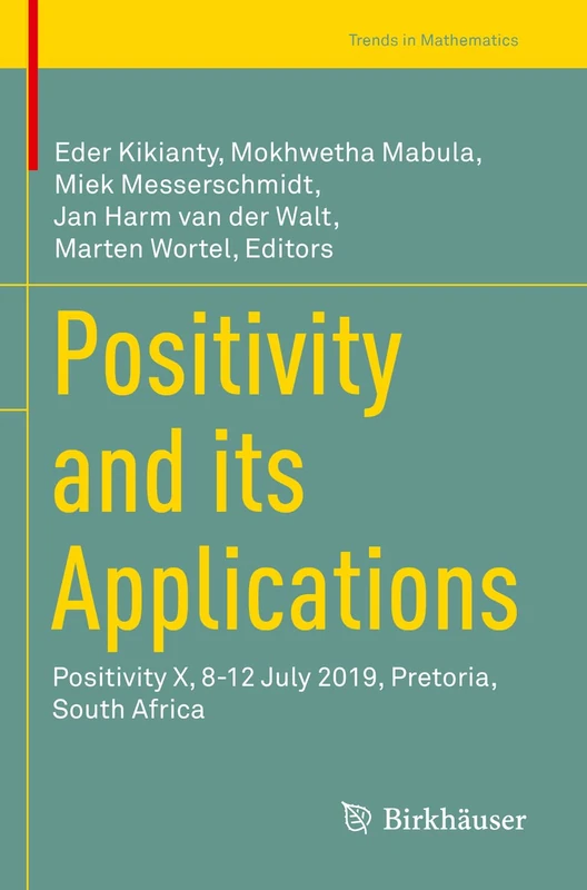Birkhauser Positivity and its Applications Mathematics Book - Image 1