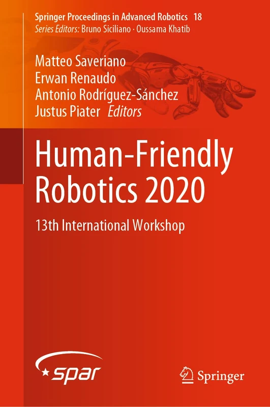 Springer Human-Friendly Robotics 2020 - HFR Workshop Book