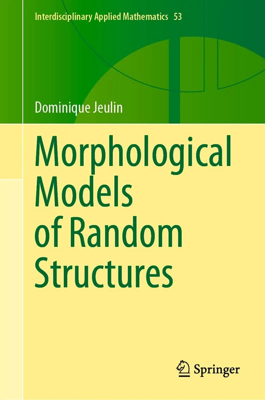 Morphological Models of Random Structures: 53 (Interdisciplinary Applied Mathematics, 53)