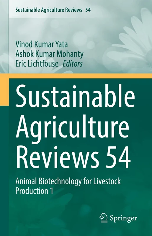Springer Sustainable Agriculture Reviews 54 - Livestock Book