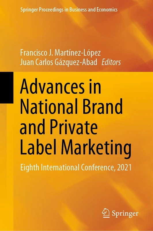 Springer Advances in National Brand and Private Label Marketing