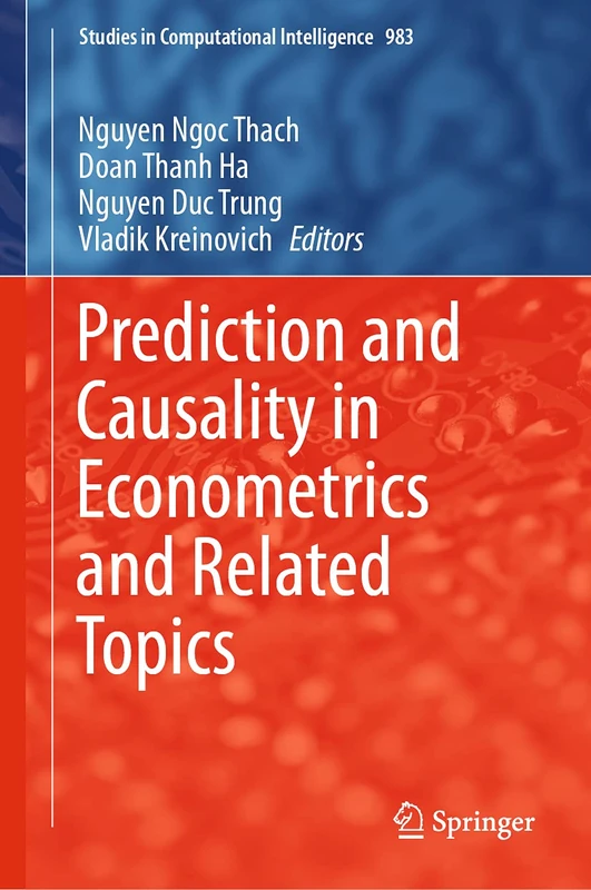 Springer Prediction and Causality in Econometrics - Vol 983