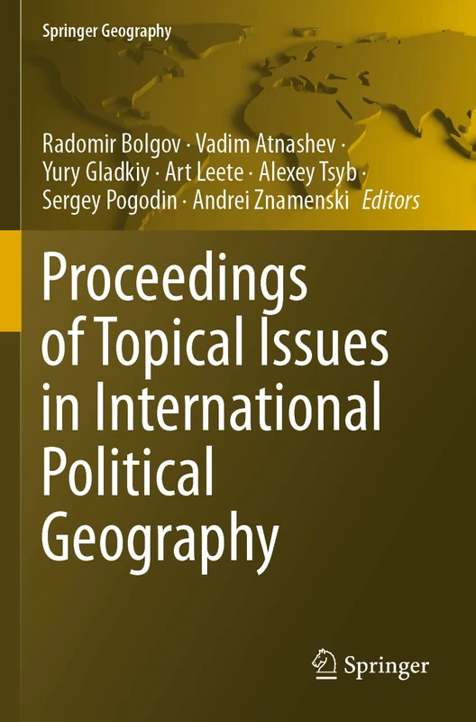 Proceedings of Topical Issues in International Political Geography (Springer Geography) - Image 1