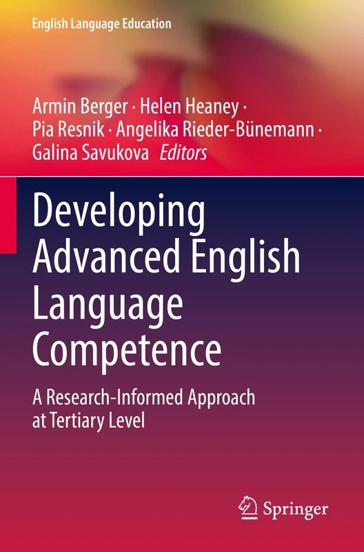 Springer Developing Advanced English Language Competence 22