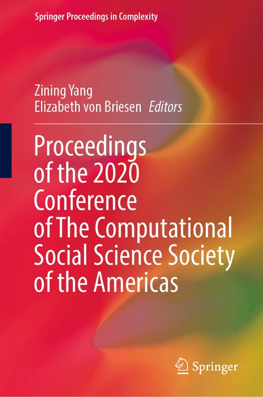 Springer 2020 CSSSA Conference Proceedings - Complexity Series