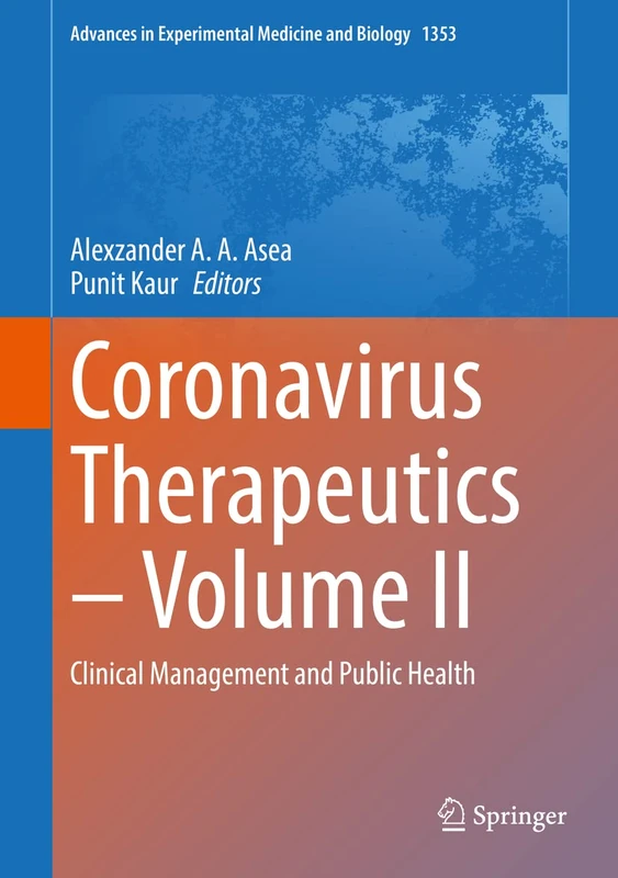 Springer Coronavirus Therapeutics Vol II - Clinical Management
