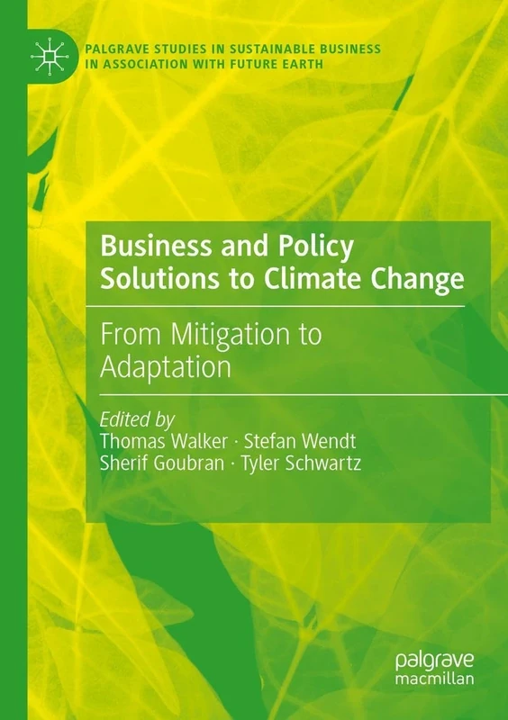 Business and Policy Solutions to Climate Change: From Mitigation to Adaptation (Palgrave Studies in Sustainable Business In Association with Future Earth)