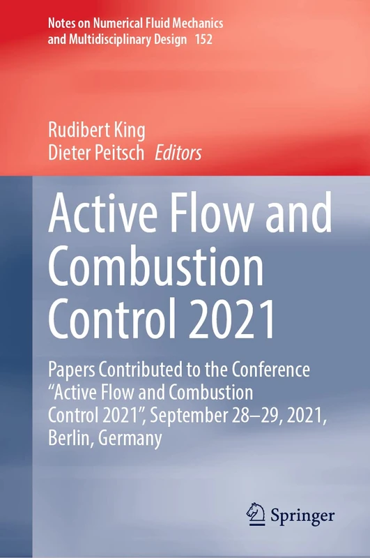 Springer Active Flow and Combustion Control 2021 Conference Book