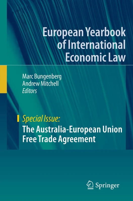 Springer - Australia-European Union Free Trade Agreement Book