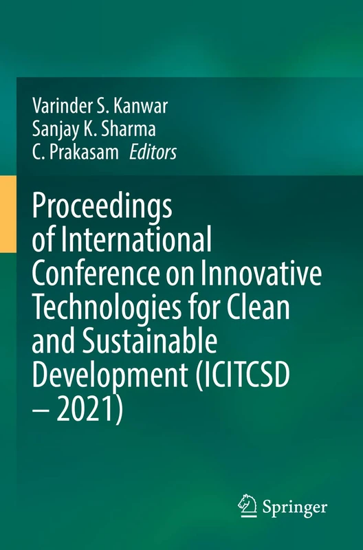 Springer ICITCSD - 2021 Conference Proceedings Book