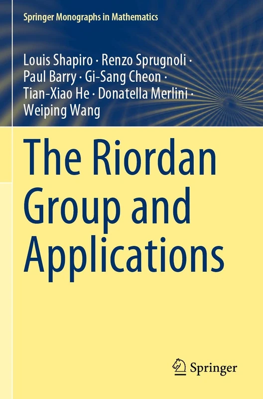 The Riordan Group and Applications (Springer Monographs in Mathematics) - Image 1