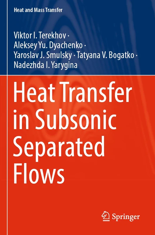 Heat Transfer in Subsonic Separated Flows (Heat and Mass Transfer)
