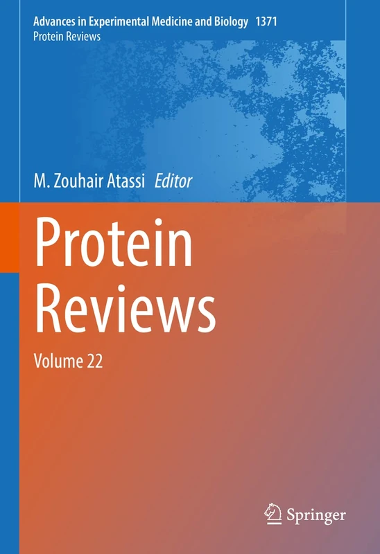 Springer Protein Reviews Volume 22: 1371 - Science Book
