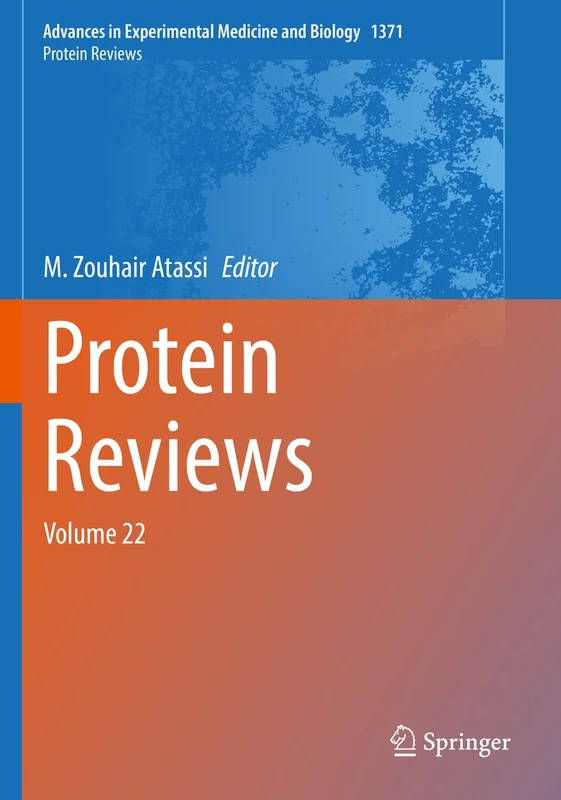 Springer Protein Reviews Volume 22: 1371 - Science Book