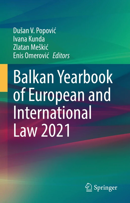 Balkan Yearbook of European and International Law 2021