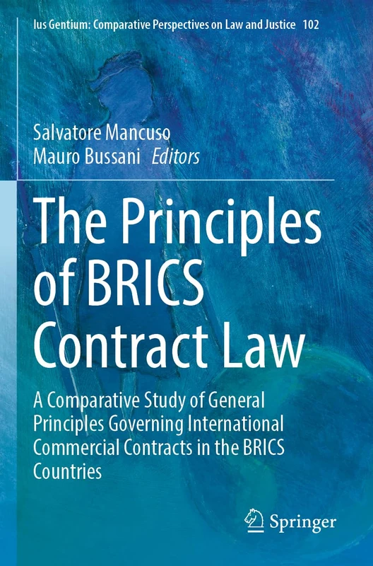 Springer - The Principles of BRICS Contract Law Book