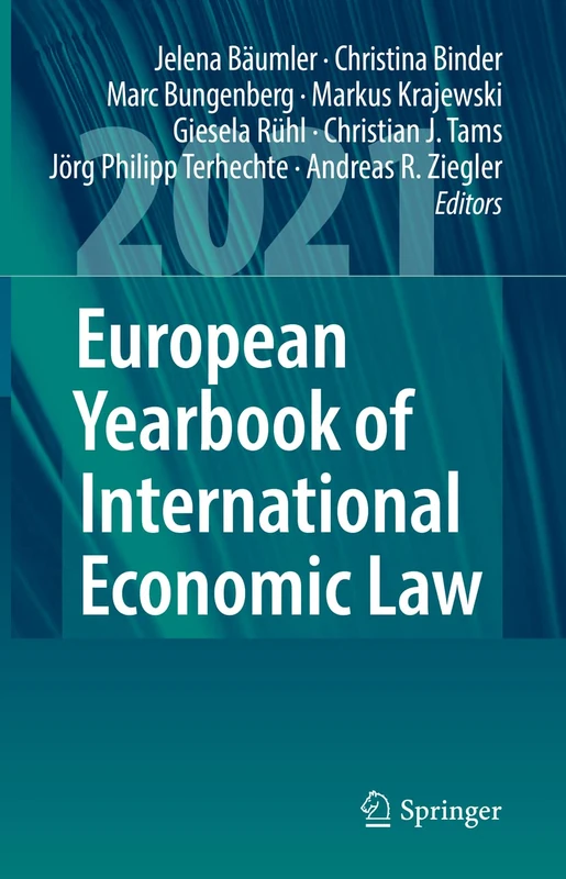 European Yearbook of International Economic Law 2021: 12