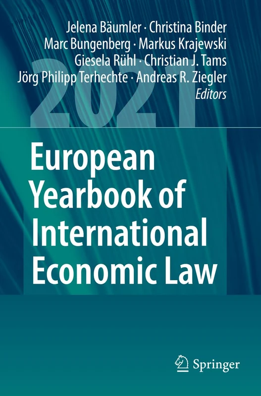 European Yearbook of International Economic Law 2021: 12