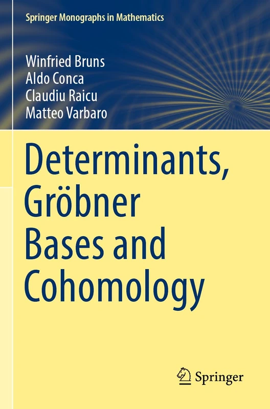 Determinants, Gröbner Bases and Cohomology (Springer Monographs in Mathematics)