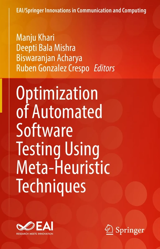 Optimization of Automated Software Testing Using Meta-Heuristic Techniques (EAI/Springer Innovations in Communication and Computing) - Image 1