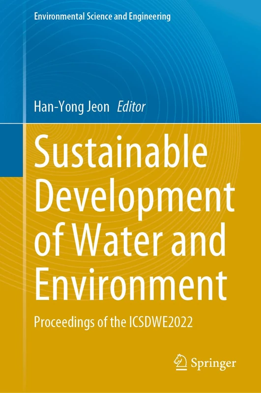 Springer Sustainable Development of Water and Environment
