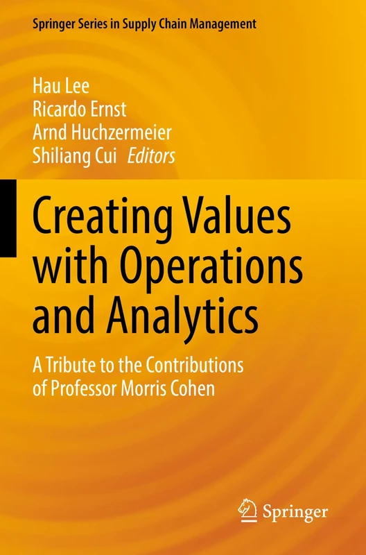 Springer Creating Values with Operations and Analytics Book - Image 1