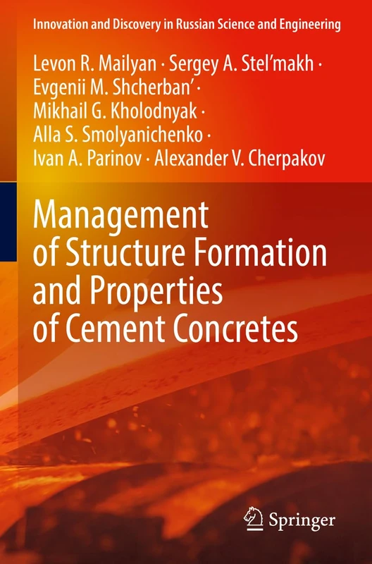 Springer - Management of Structure Formation of Cement Concretes