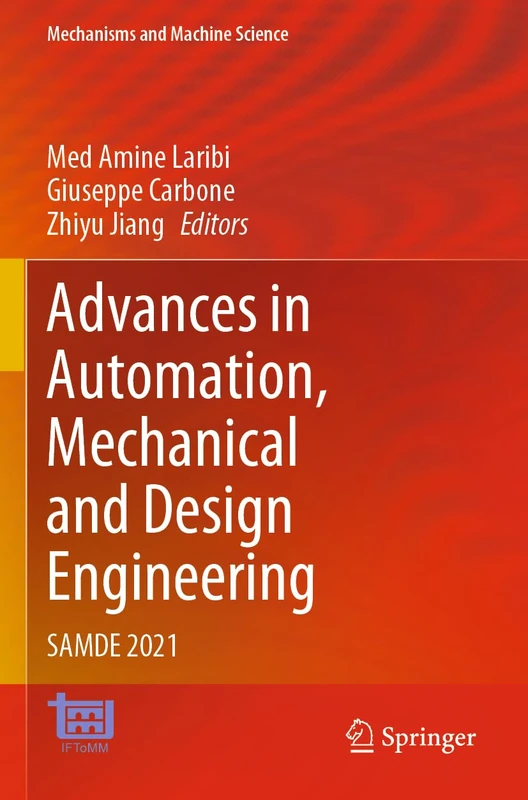 Springer Advances in Automation, Mechanical and Design Engineering