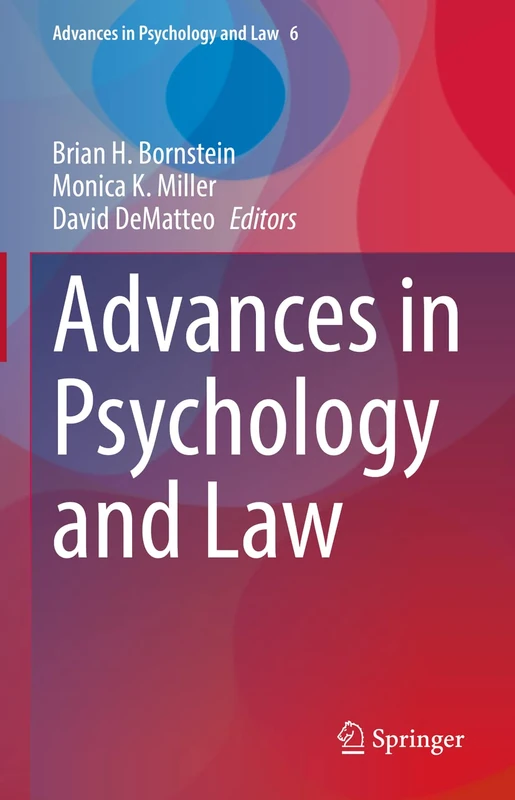 Advances in Psychology and Law: 6