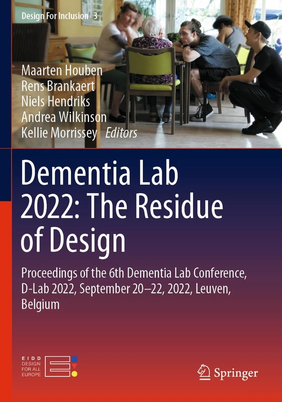 Springer Dementia Lab 2022 - The Residue of Design Book
