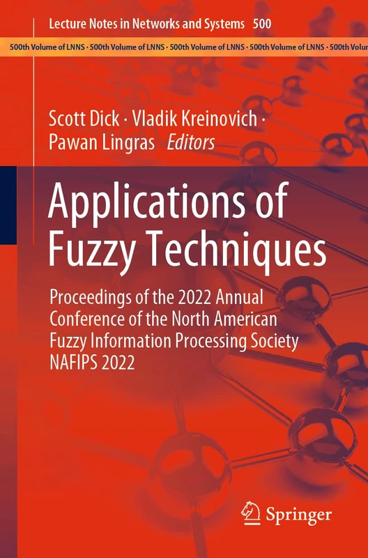 Springer Applications of Fuzzy Techniques NAFIPS 2022 Book
