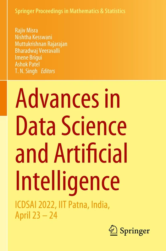 Springer Advances in Data Science and AI - ICDSAI 2022 Book